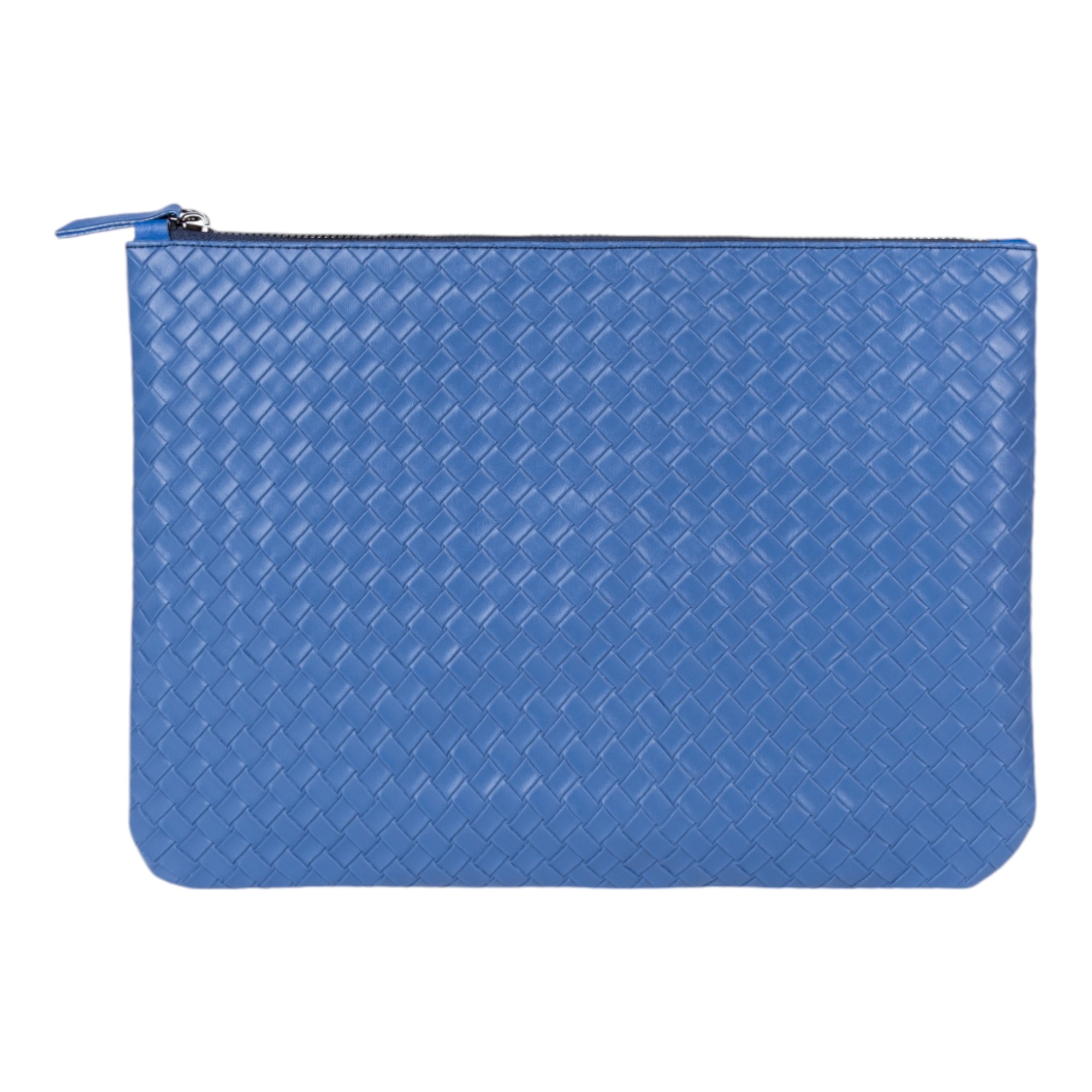 Lizys Mavi Clutch Portföy Çanta