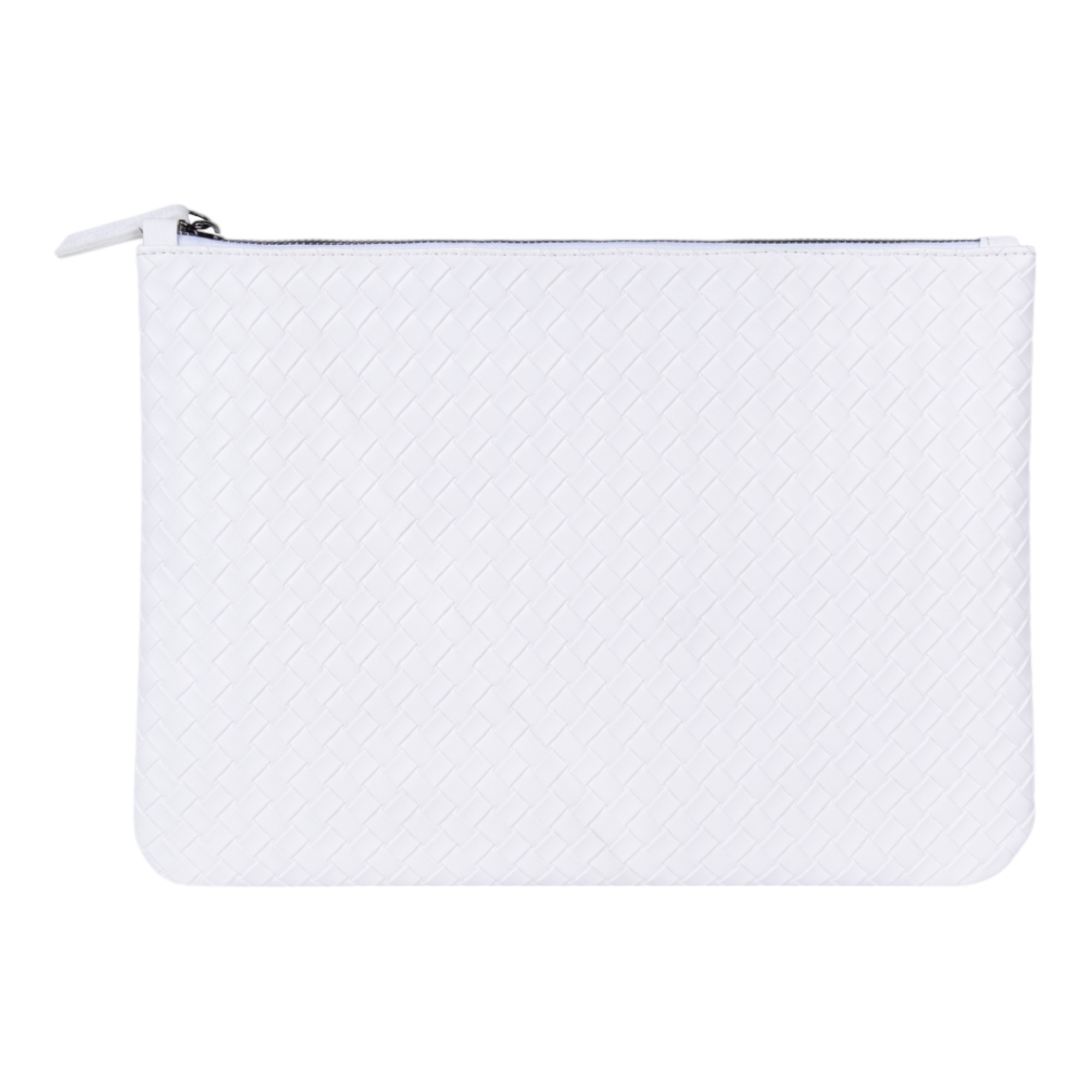 Lizys Beyaz Clutch Portföy Çanta
